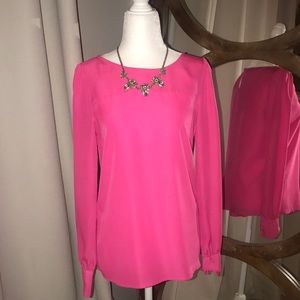 JCrew Hot Pink Top🌷💗